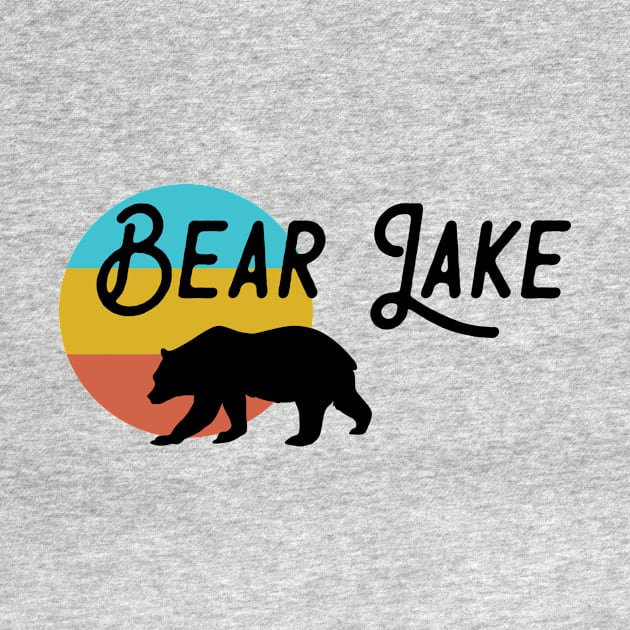 Retro-ish Bear Lake by BundleBeeGraphics